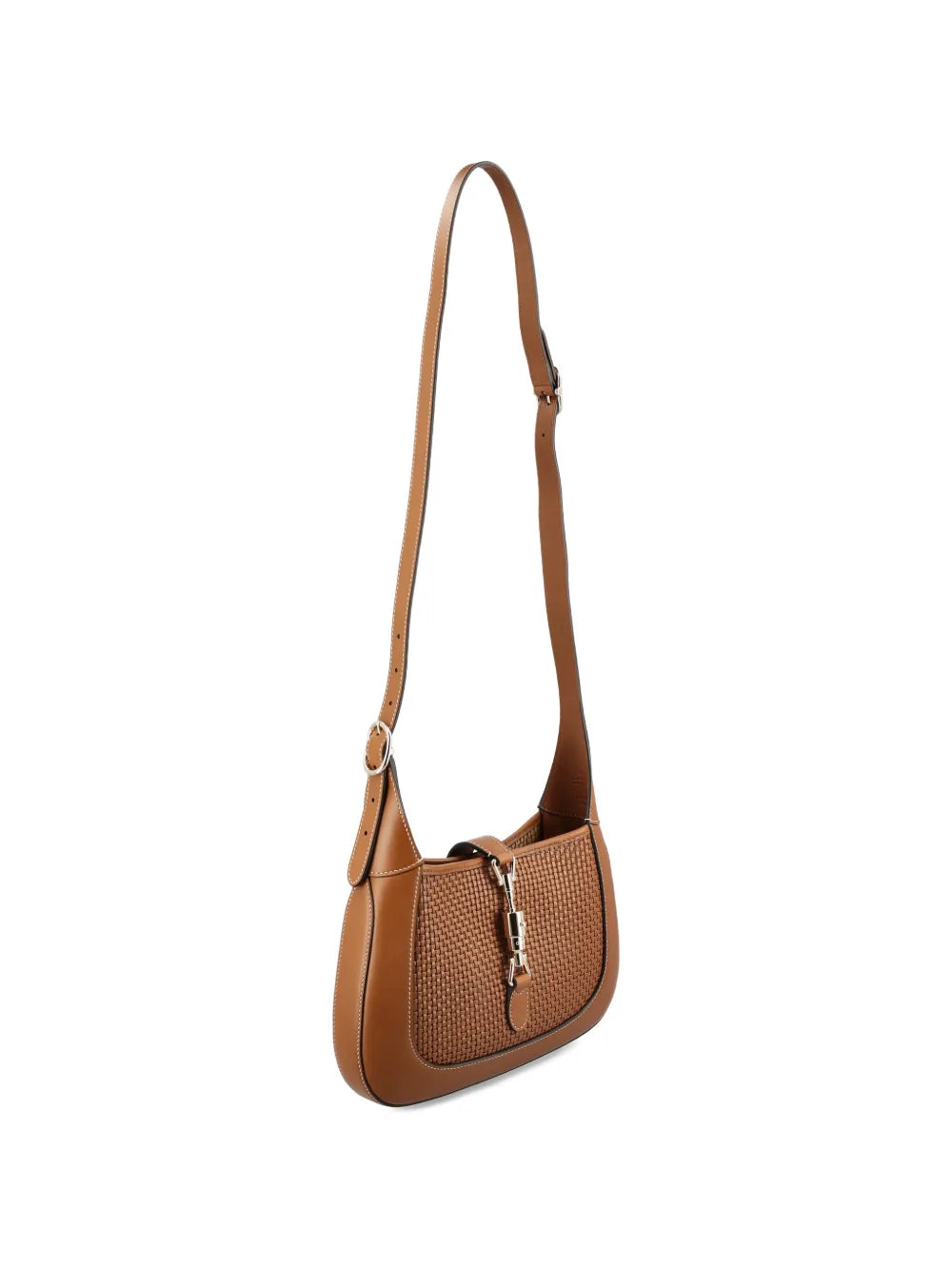 Gucci Jackie 1961 Woven Detail Shoulder Bag — Same as shown — Size One Size — Back View
