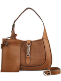 Gucci Jackie 1961 Woven Detail Shoulder Bag — Same as shown — Size One Size — Front View