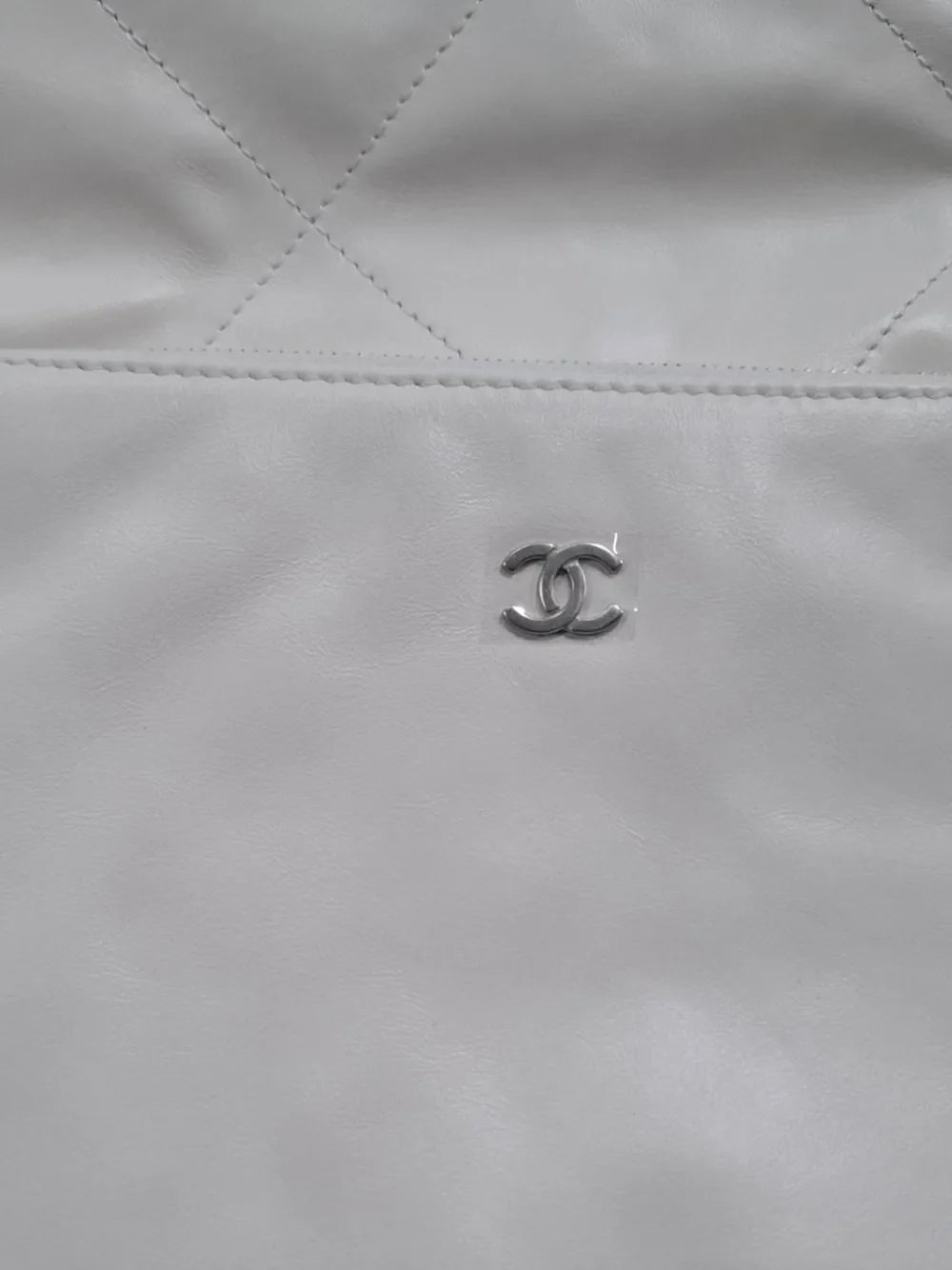 Chanel Pre Owned Quilted Chain Link Small 22 Bag — Same as shown — Size One Size — Lifestyle View