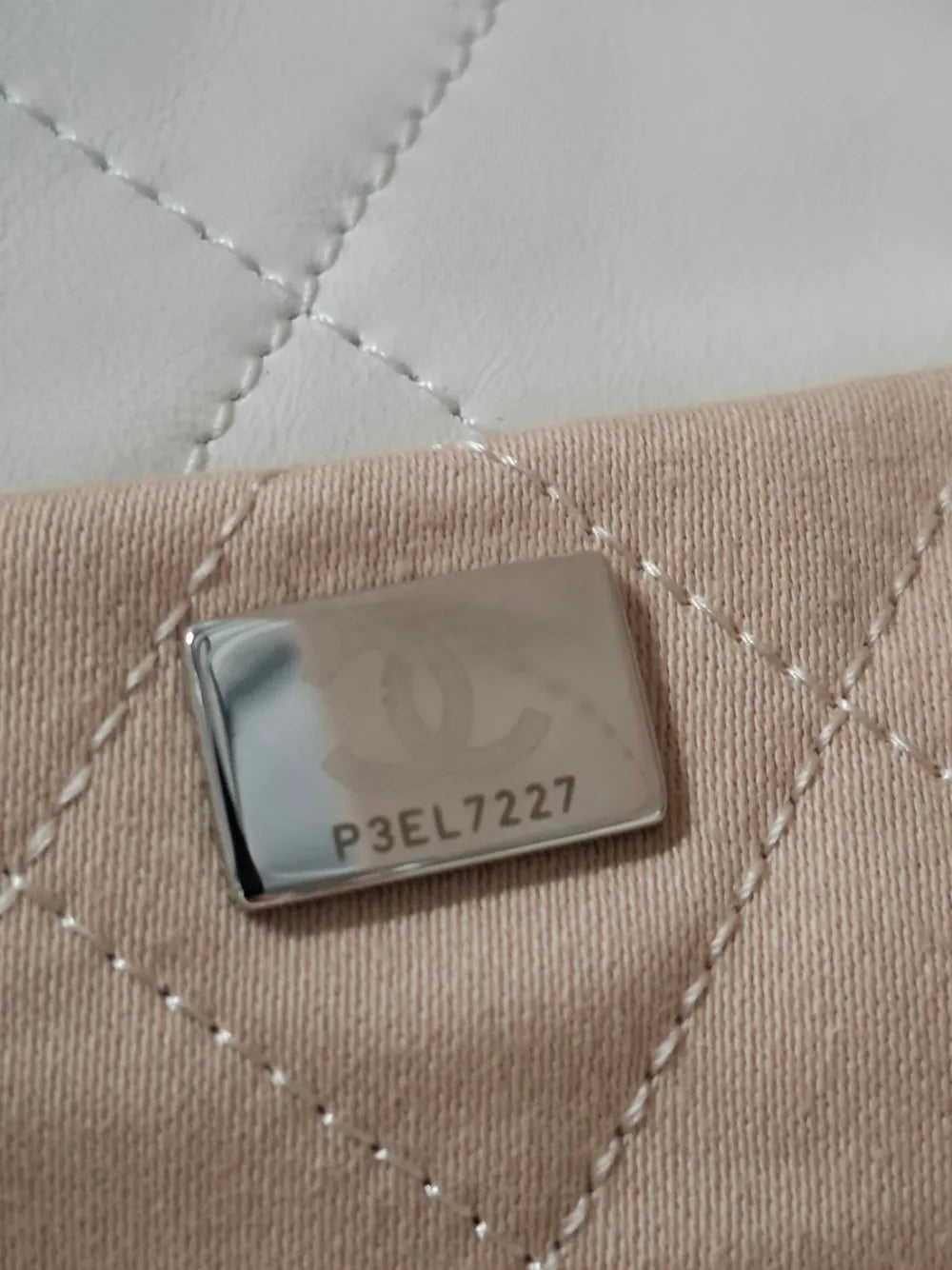 Chanel Pre Owned Quilted Chain Link Small 22 Bag — Same as shown — Size One Size — Detail View