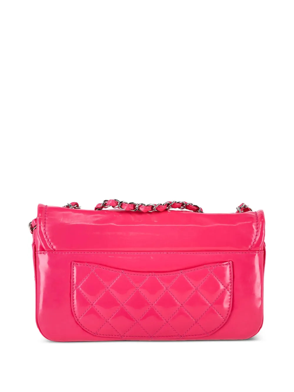 Chanel Pre Owned Mini Lipstick Flap Cross Body Bag — Same as shown — Size One Size — Side View