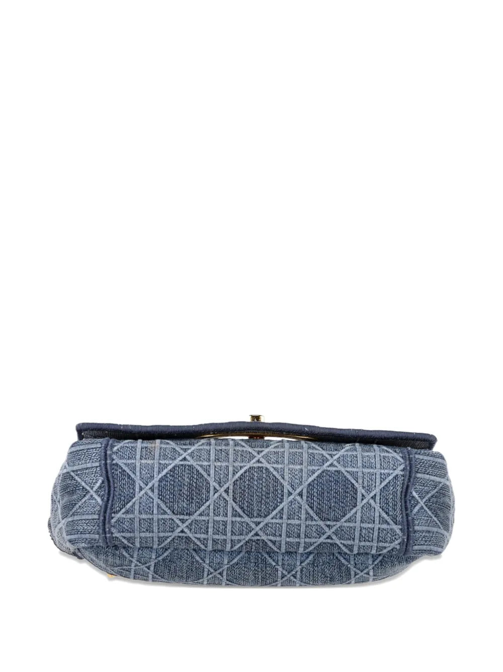 Christian Dior Pre Owned Small Caro Denim Shoulder Bag — Same as shown — Size One Size — Top View
