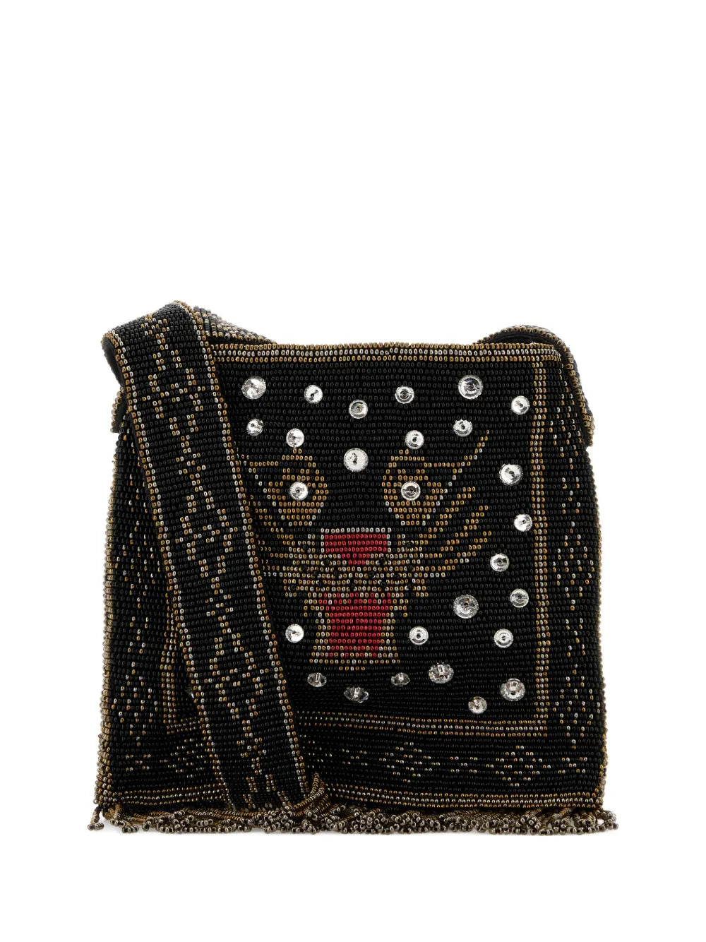 Valentino Garavani Small Nellcote Embellished Shoulder Bag — Same as shown — Size One Size — Front View