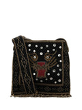 Valentino Garavani Small Nellcote Embellished Shoulder Bag — Same as shown — Size One Size — Front View