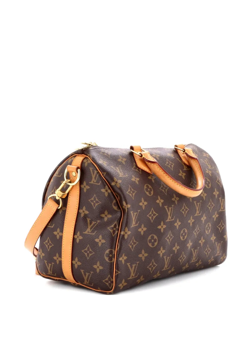 Louis Vuitton Pre Owned Speedy Bandouliere Bag Monogram Canvas 30 Shoulder Bag — Same as shown — Size One Size — Front View