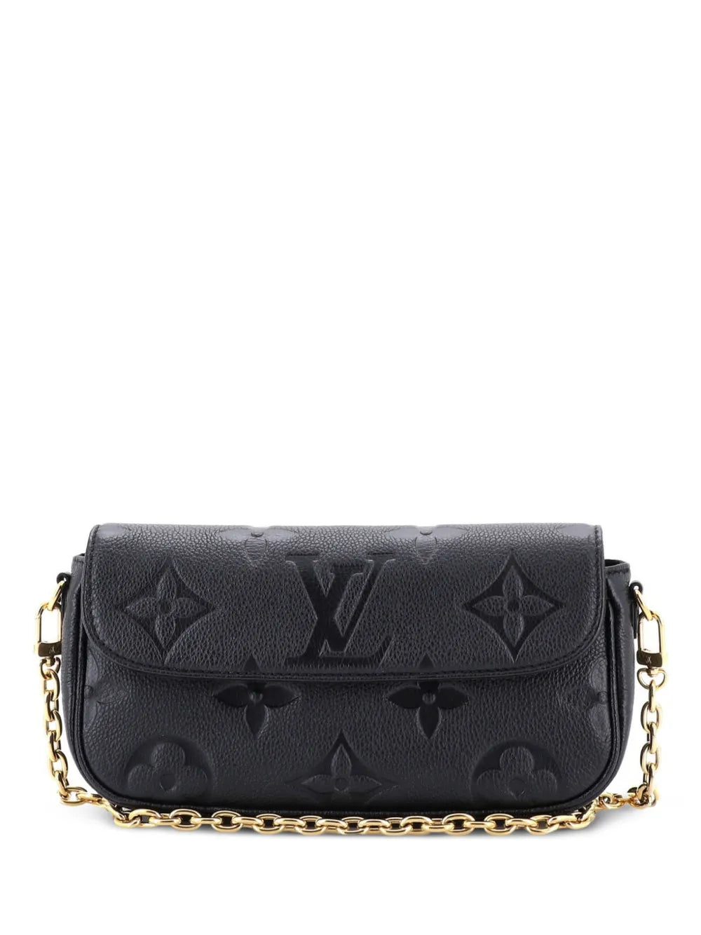 Louis Vuitton Pre Owned Ivy Wallet On Chain Monogram Empreinte Giant Shoulder Bag — Same as shown — Size One Size — Front View