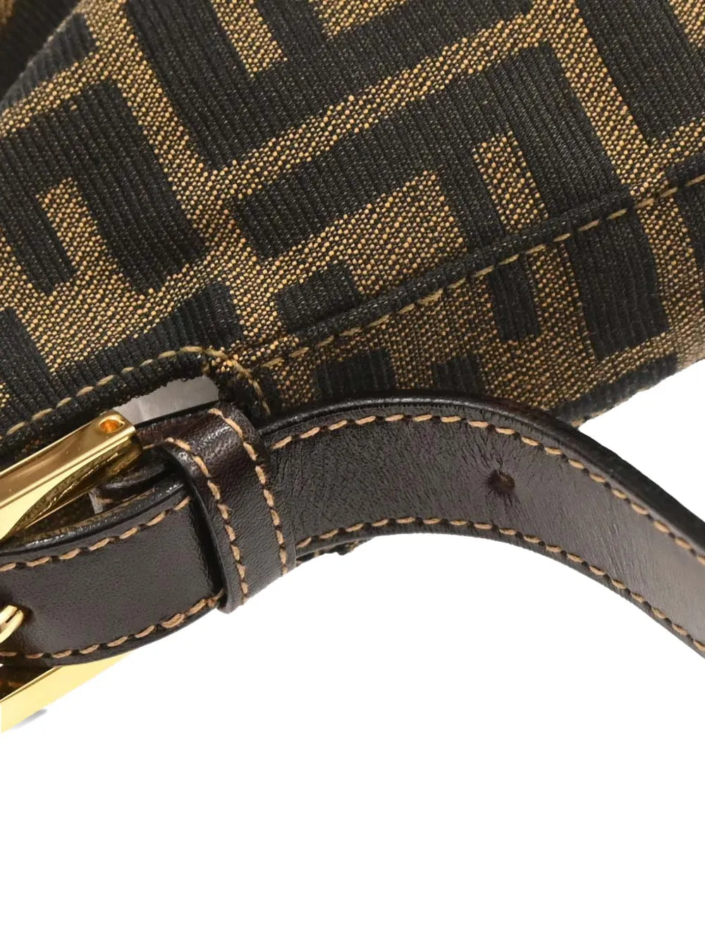 Fendi Pre Owned 2008 Zucca Shoulder Bag — Same as shown — Size One Size — Lifestyle View