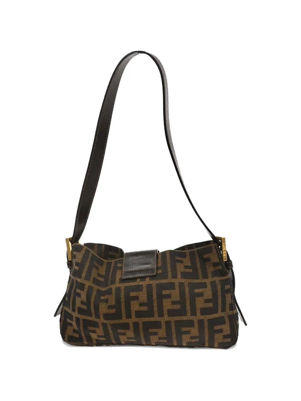 Fendi Pre Owned 2008 Zucca Shoulder Bag — Same as shown — Size One Size — Side View
