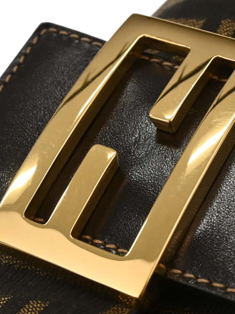 Fendi Pre Owned 2008 Zucca Shoulder Bag — Same as shown — Size One Size — Back View