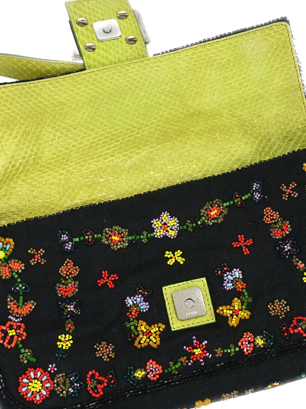 Fendi Pre Owned 2000 Baguette Beaded Shoulder Bag — Same as shown — Size One Size — Lifestyle View