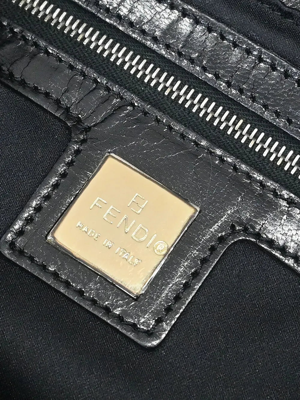 Fendi Pre Owned 2009 Baguette Sequin Embellished Shoulder Bag — Same as shown — Size One Size — Back View