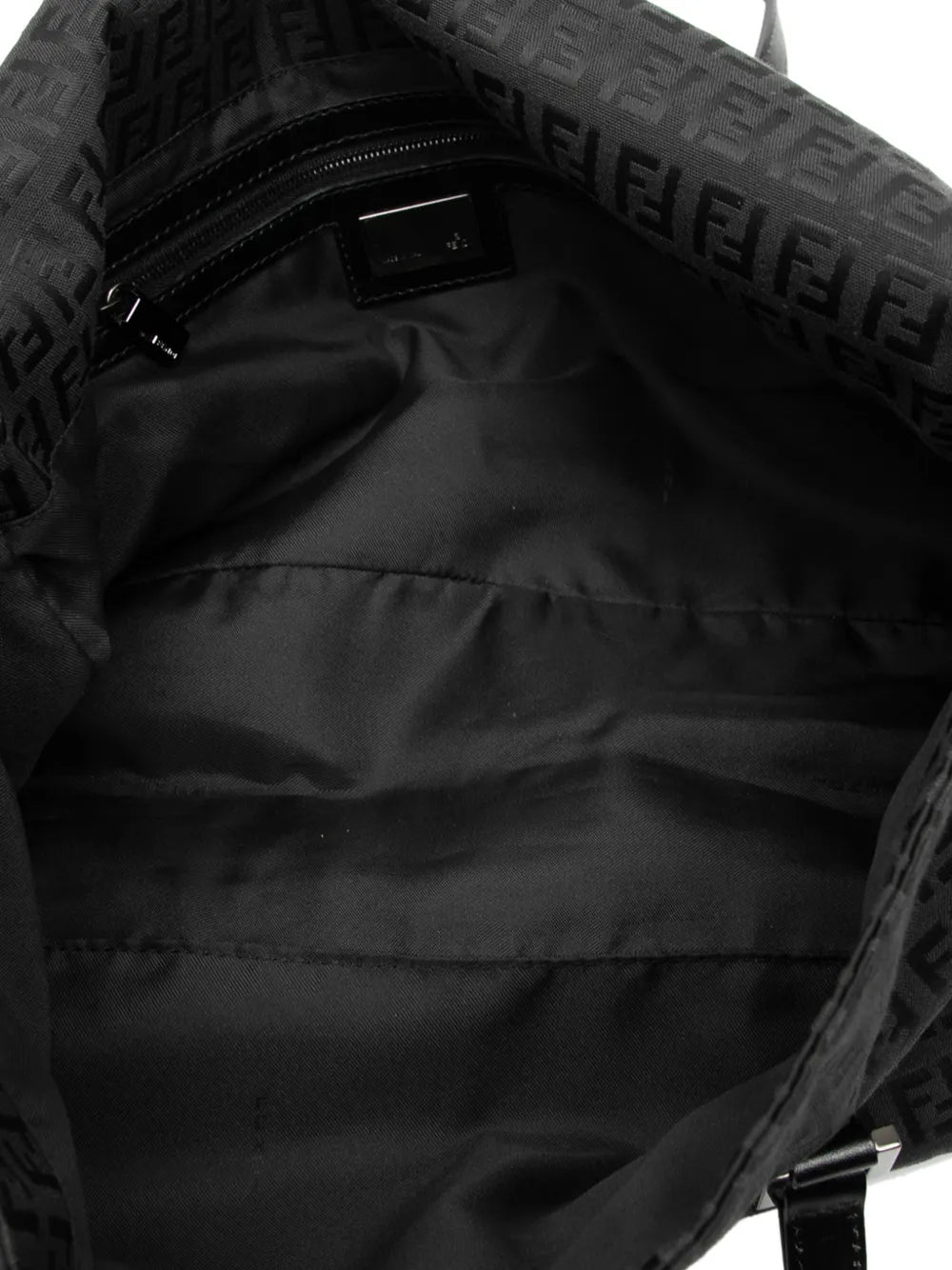 Fendi Pre Owned 2000 2010 Zucchino Canvas East West Shoulder Bag — Same as shown — Size One Size — Detail View