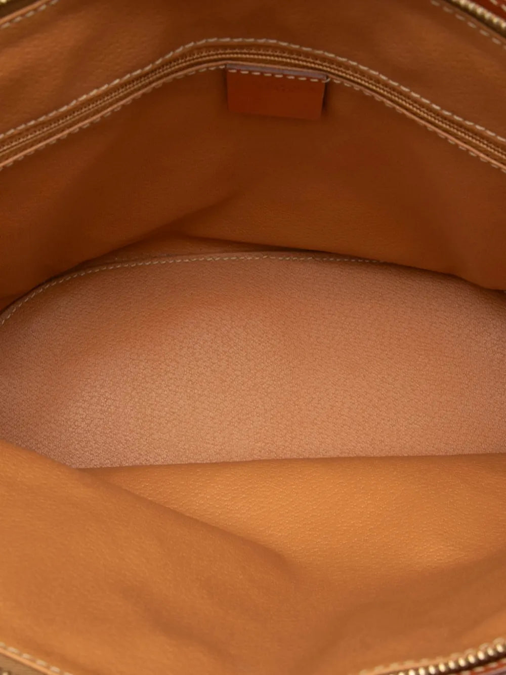 Celine Pre Owned 1999 Macadam Coated Canvas Shoulder Bag — Same as shown — Size One Size — Detail View