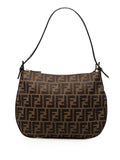 Fendi Pre Owned 2000 2010 Zucca Canvas Shoulder Bag — Same as shown — Size One Size — Front View