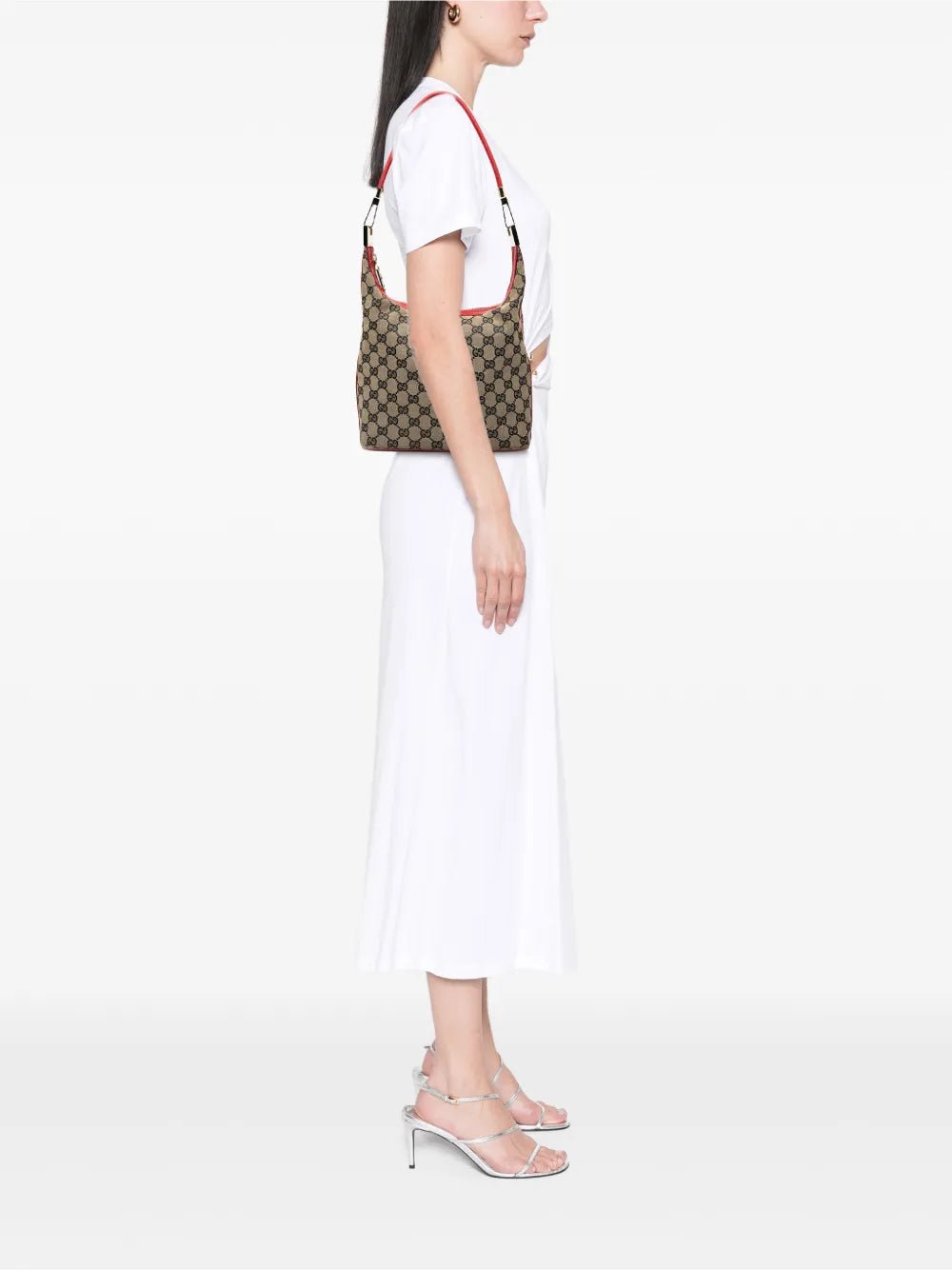 Gucci Pre Owned 2000 2015 Gg Canvas Shoulder Bag — Same as shown — Size One Size — Side View