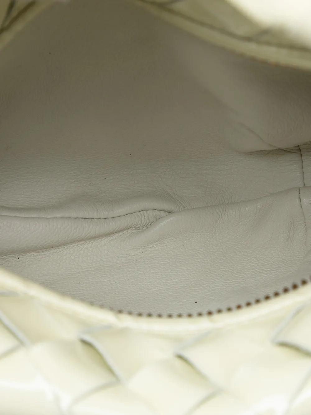 Bottega Veneta Pre Owned 2012 2025 Mini Patent Intrecciato Jodie Hobo Bag — Same as shown — Size One Size — Detail View
