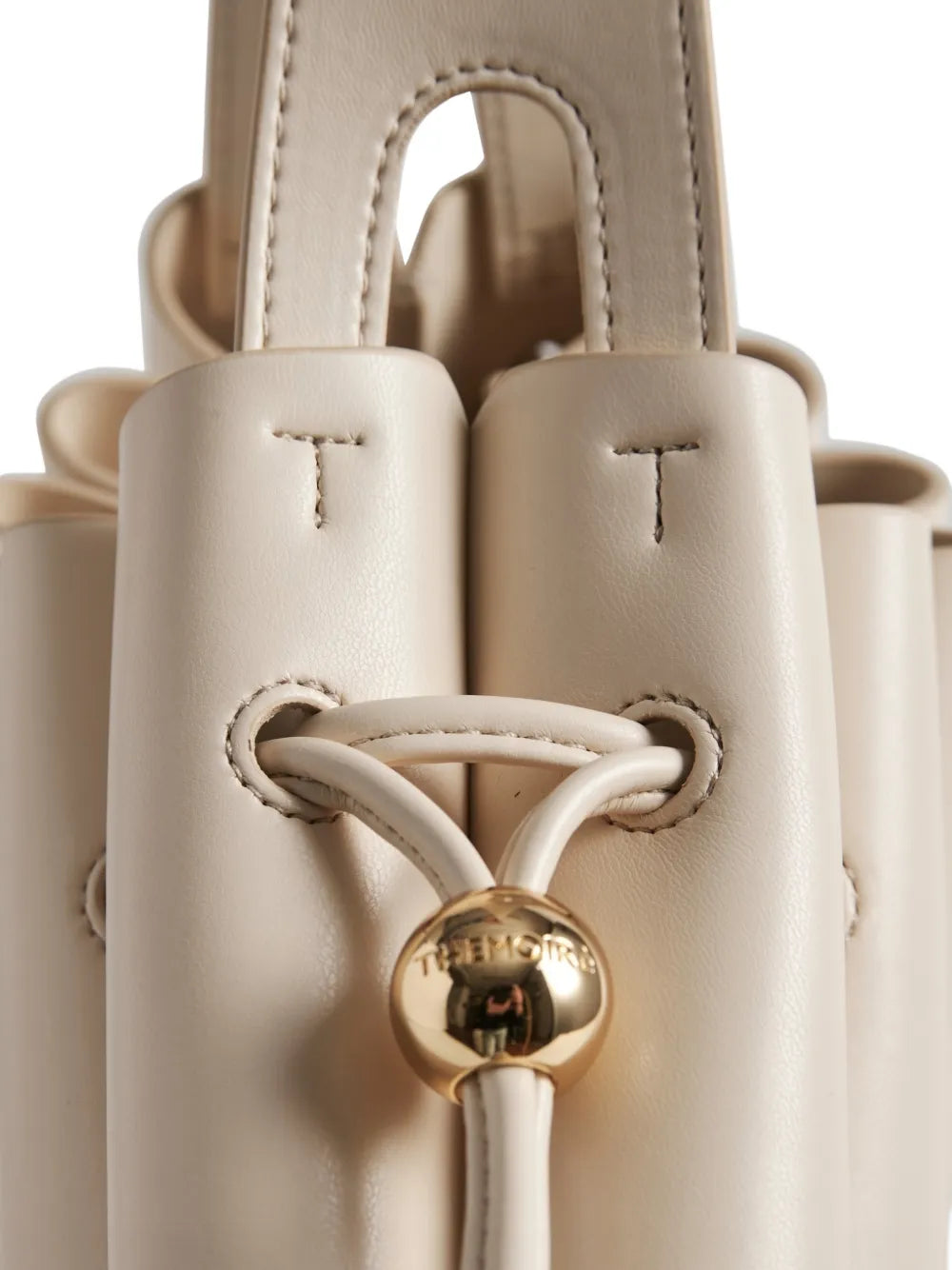 Themoire Calipso Bottalato Drawstring Detail Shoulder Bag — Same as shown — Size One Size — Top View
