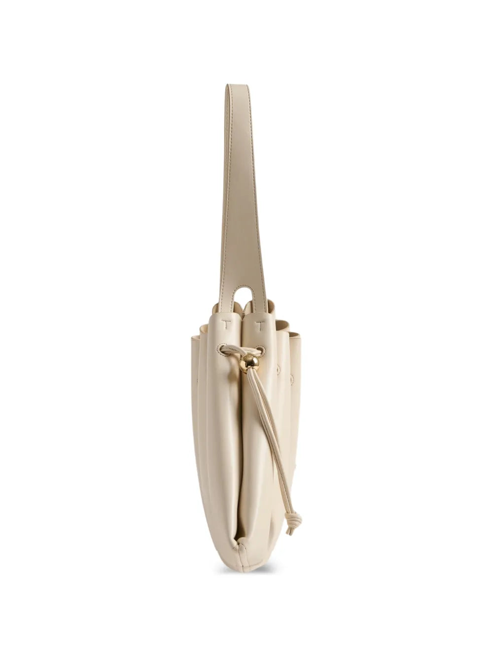 Themoire Calipso Bottalato Drawstring Detail Shoulder Bag — Same as shown — Size One Size — Back View