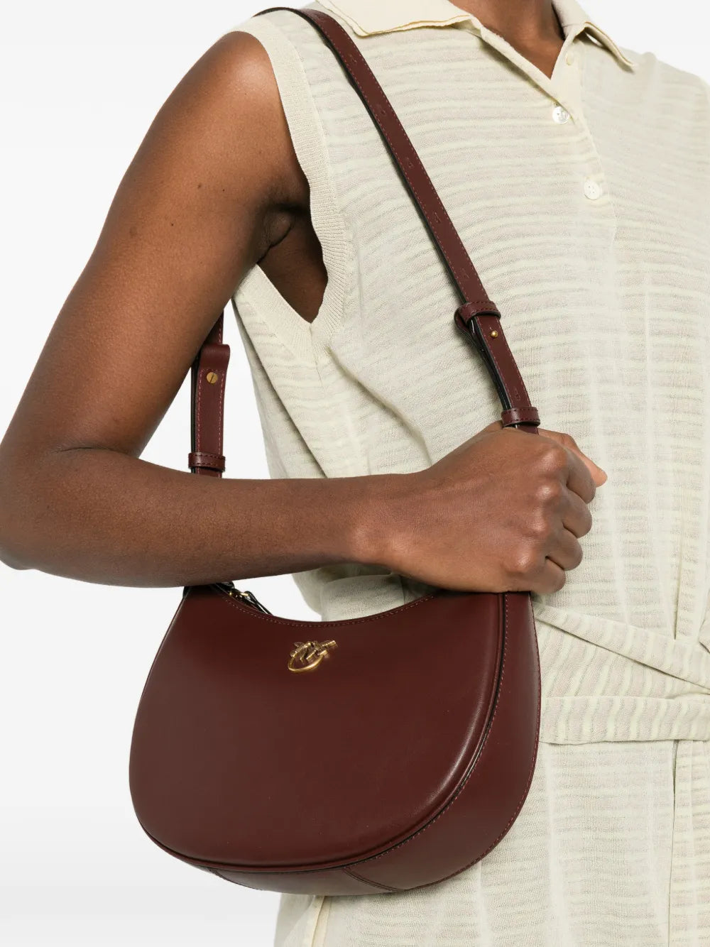 Pinko Small Love Shoulder Bag — Same as shown — Size One Size — Side View