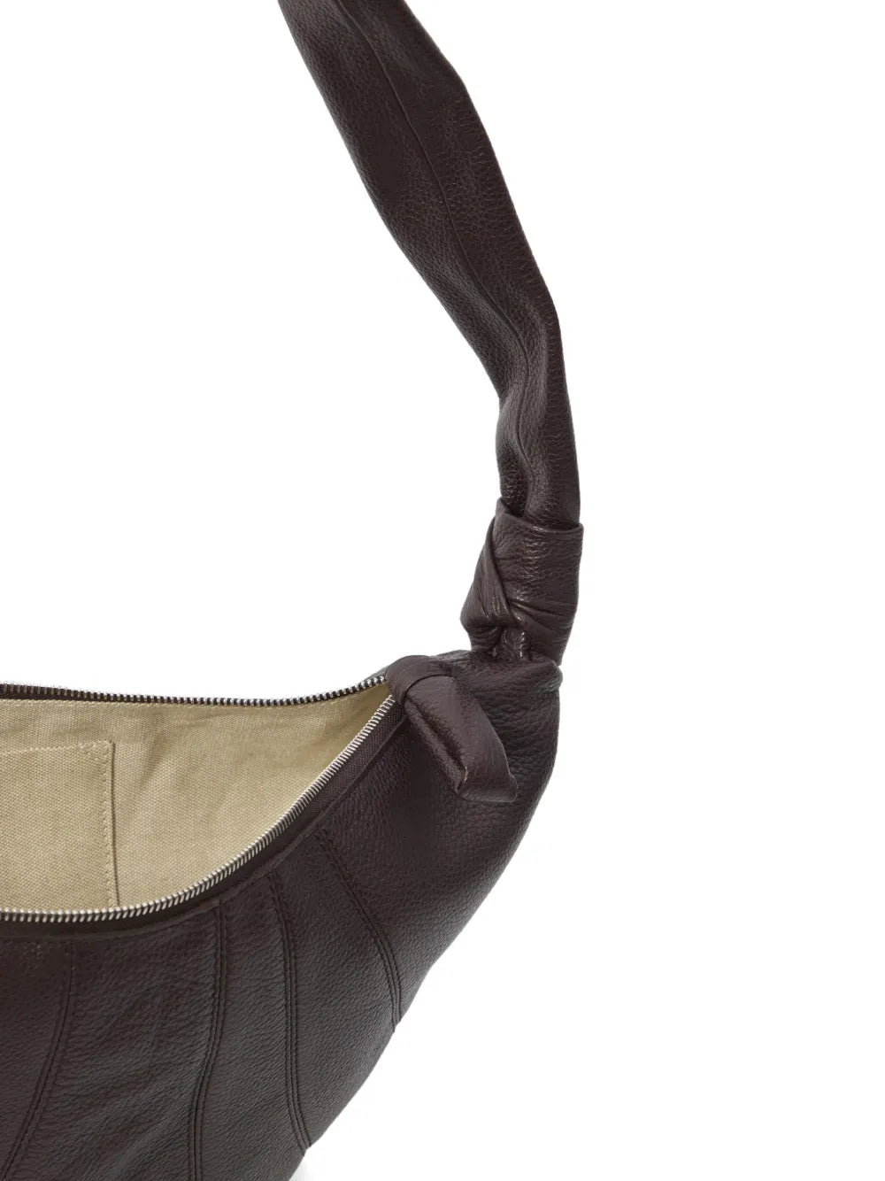 Lemaire Medium Stitched Grained Croissant Bag — Same as shown — Size One Size — Top View