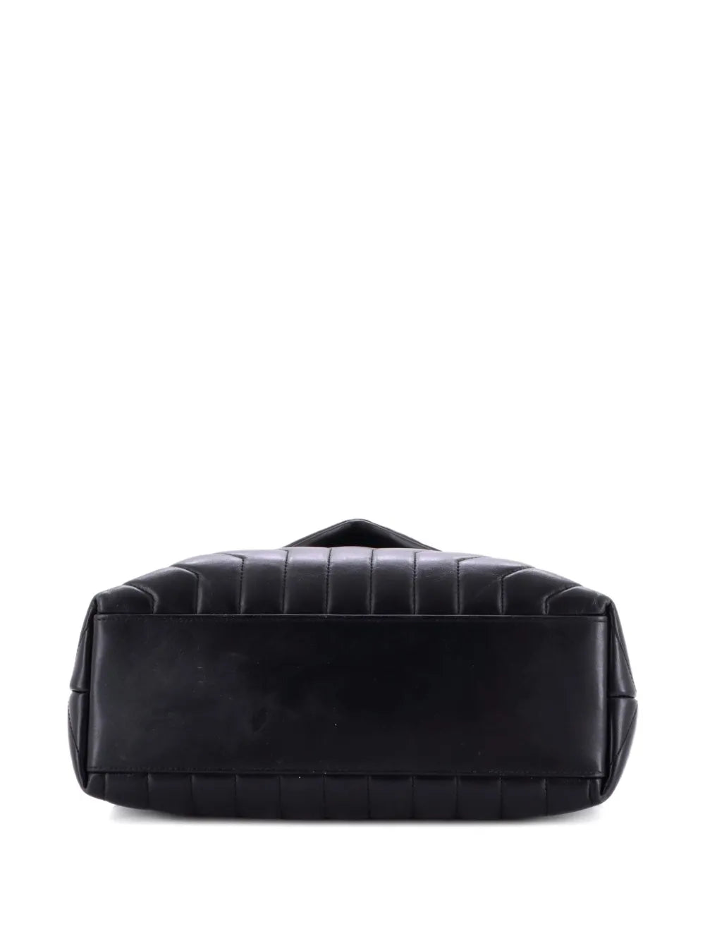 Saint Laurent Pre Owned Loulou Matelasse Chevron Leather Medium Shoulder Bag — Same as shown — Size One Size — Top View