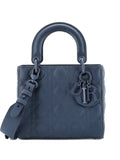 Christian Dior Pre Owned Ultra Matte My Abcdior Lady Dior Bag Cannage Quilt Calfskin Shoulder Bag — Same as shown — Size One Size — Front View