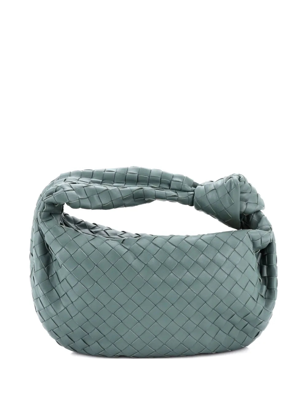 Bottega Veneta Pre Owned Bv Jodie Intrecciato Nappa Teen Hobo Bag — Same as shown — Size One Size — Front View