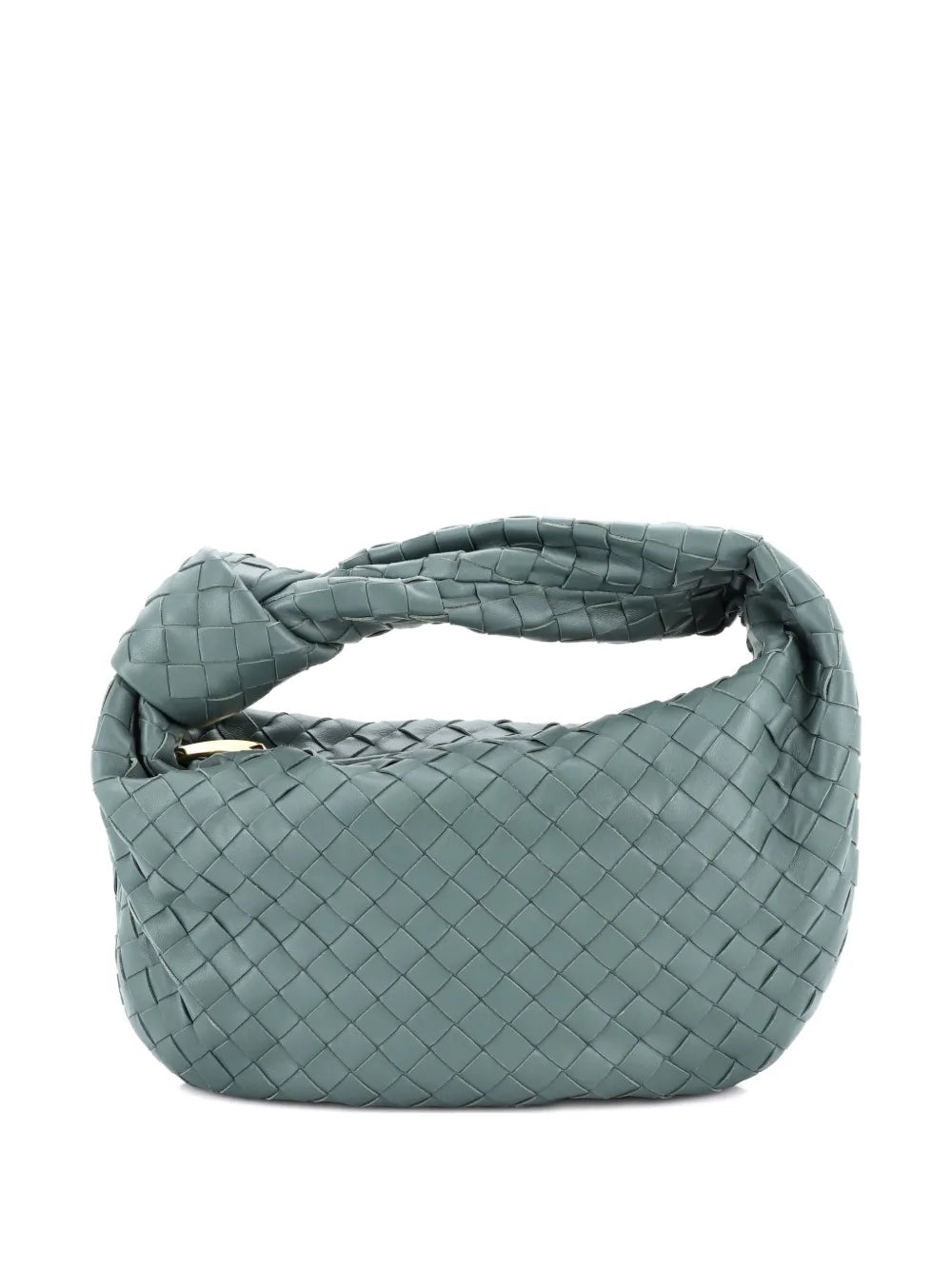 Bottega Veneta Pre Owned Bv Jodie Intrecciato Nappa Teen Hobo Bag — Same as shown — Size One Size — Top View