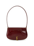 Saint Laurent Voltaire Logo Plaque Shoulder Bag — Same as shown — Size One Size — Front View