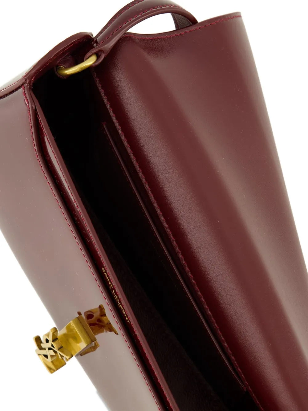 Saint Laurent Voltaire Logo Plaque Shoulder Bag — Same as shown — Size One Size — Back View