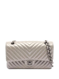 Chanel Pre Owned 2016 2017 Double Flap Chain Strap Shoulder Bag — Same as shown — Size One Size — Front View