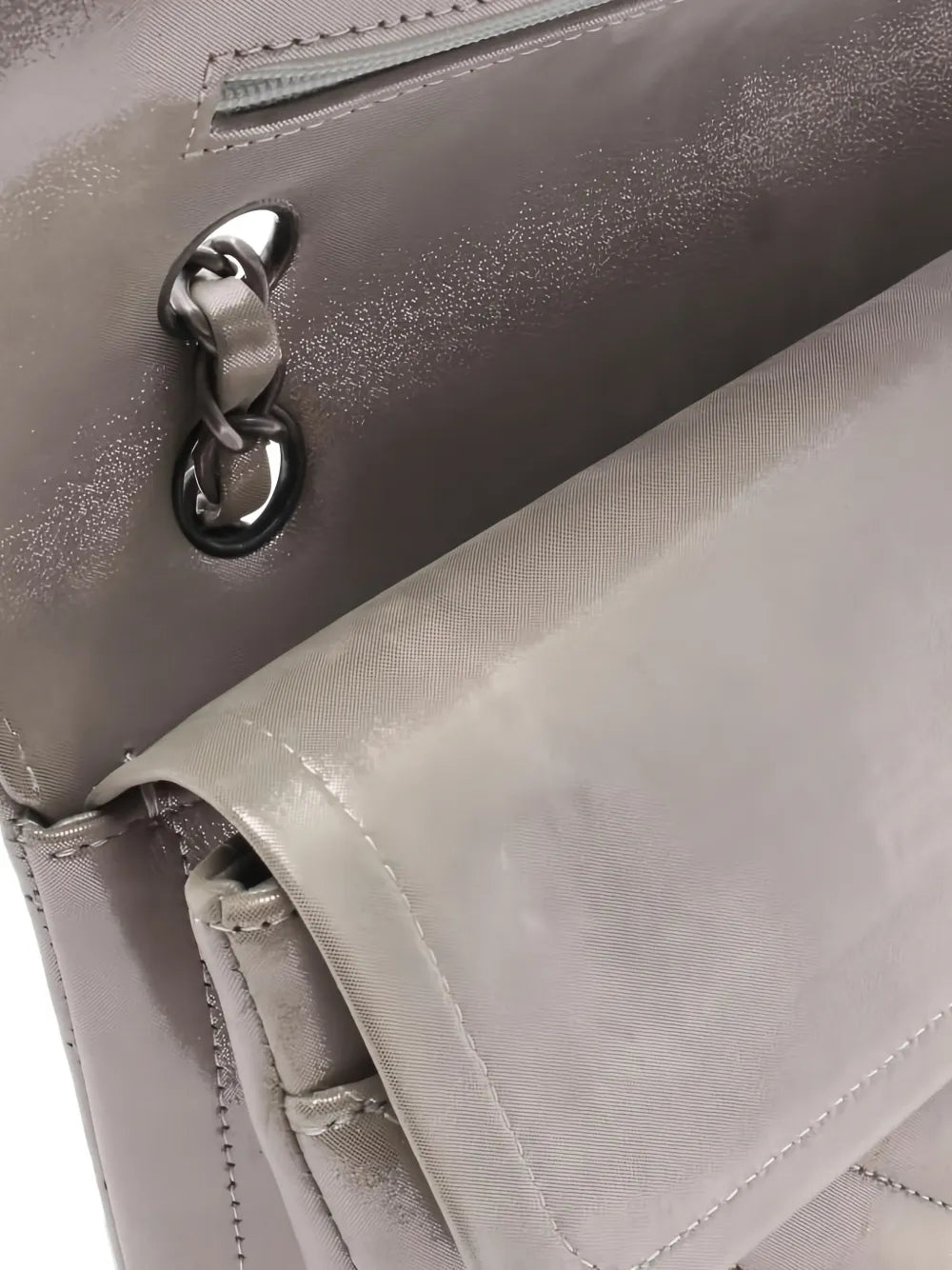 Chanel Pre Owned 2016 2017 Double Flap Chain Strap Shoulder Bag — Same as shown — Size One Size — Top View