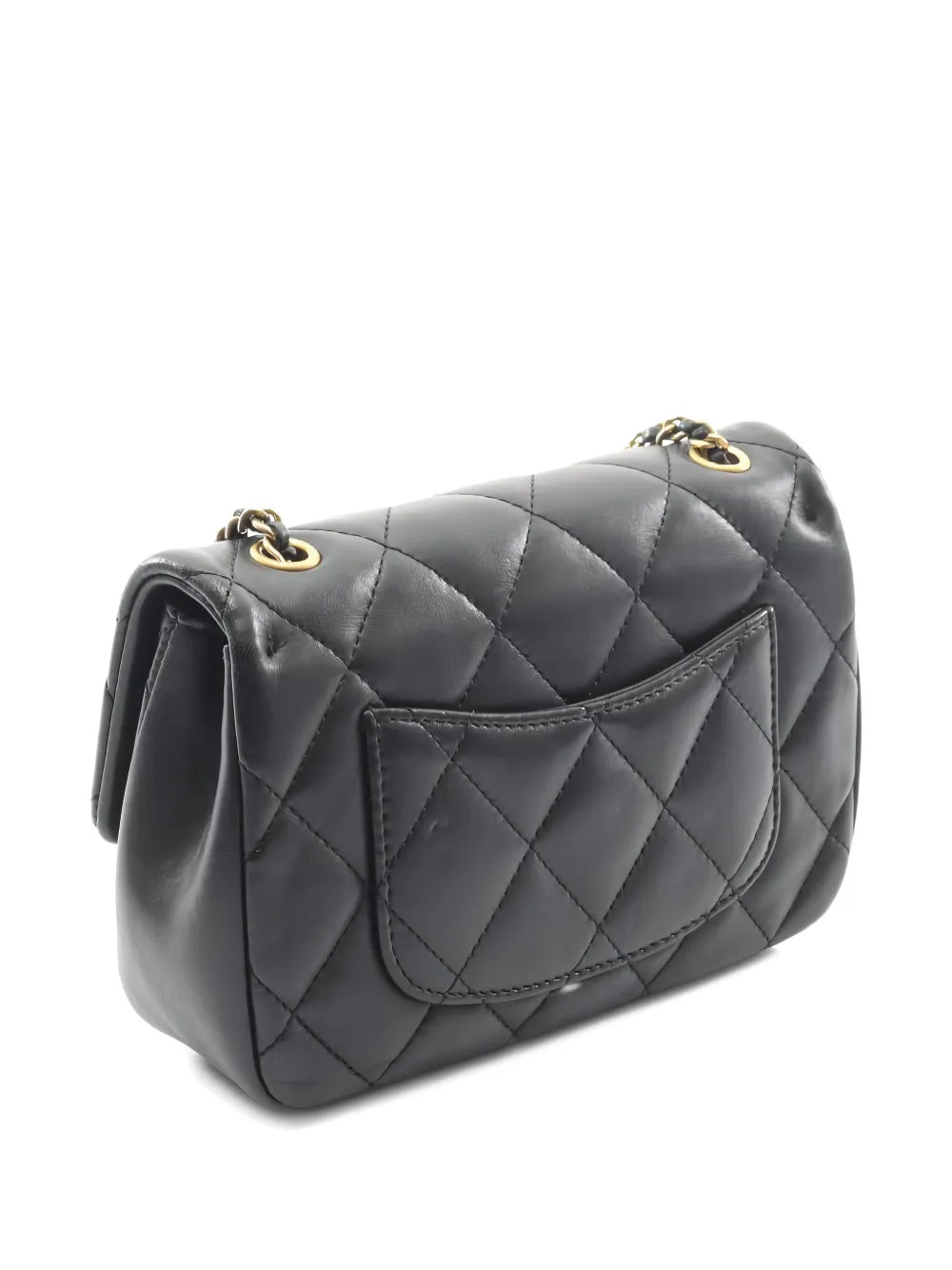 Chanel Pre Owned 2021S Chain Strap Quilted Shoulder Bag — Same as shown — Size One Size — Side View