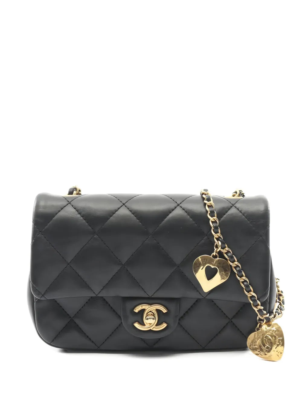 Chanel Pre Owned 2021S Chain Strap Quilted Shoulder Bag — Same as shown — Size One Size — Front View