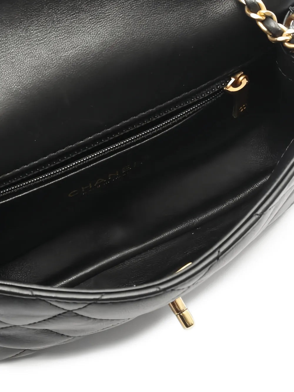 Chanel Pre Owned 2021S Chain Strap Quilted Shoulder Bag — Same as shown — Size One Size — Back View