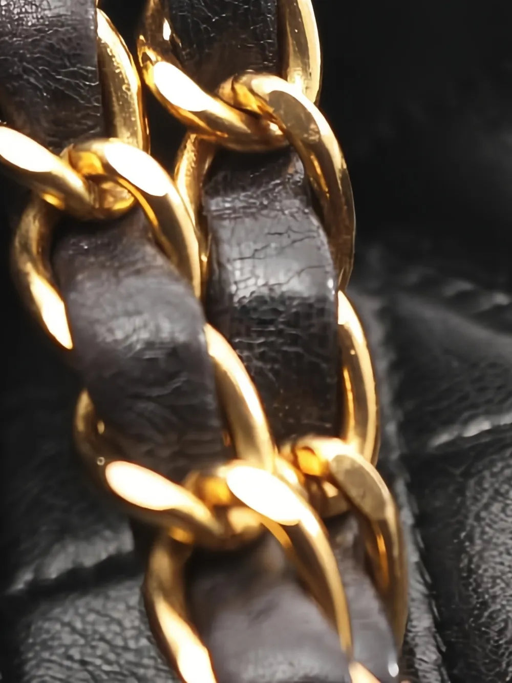 Chanel Pre Owned 1994 1996 Double Flap Chain Strap Shoulder Bag — Same as shown — Size One Size — Lifestyle View