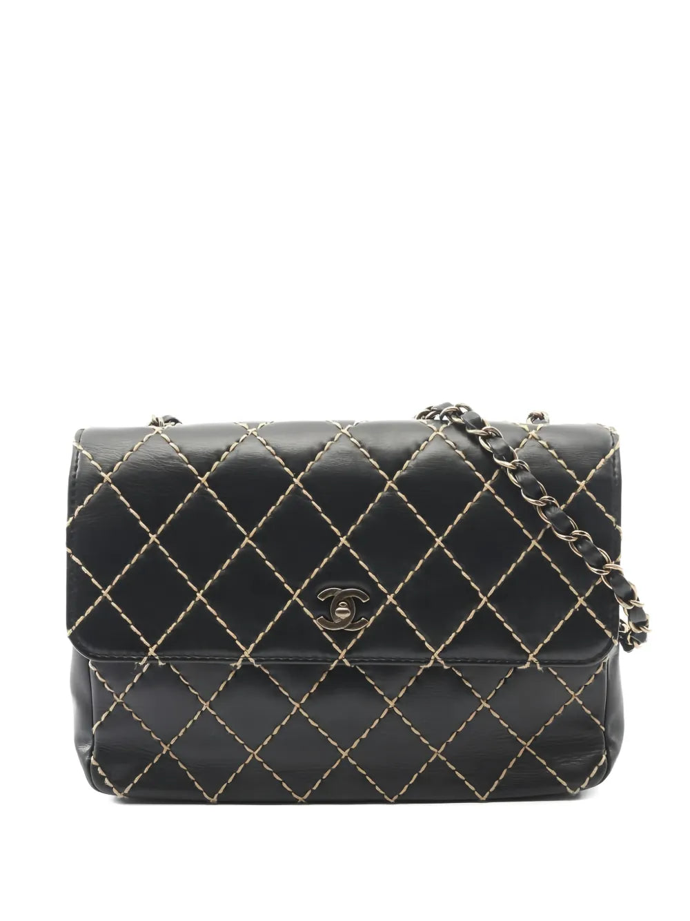 Chanel Pre Owned 2000 2002 Chain Shoulder Bag — Same as shown — Size One Size — Front View