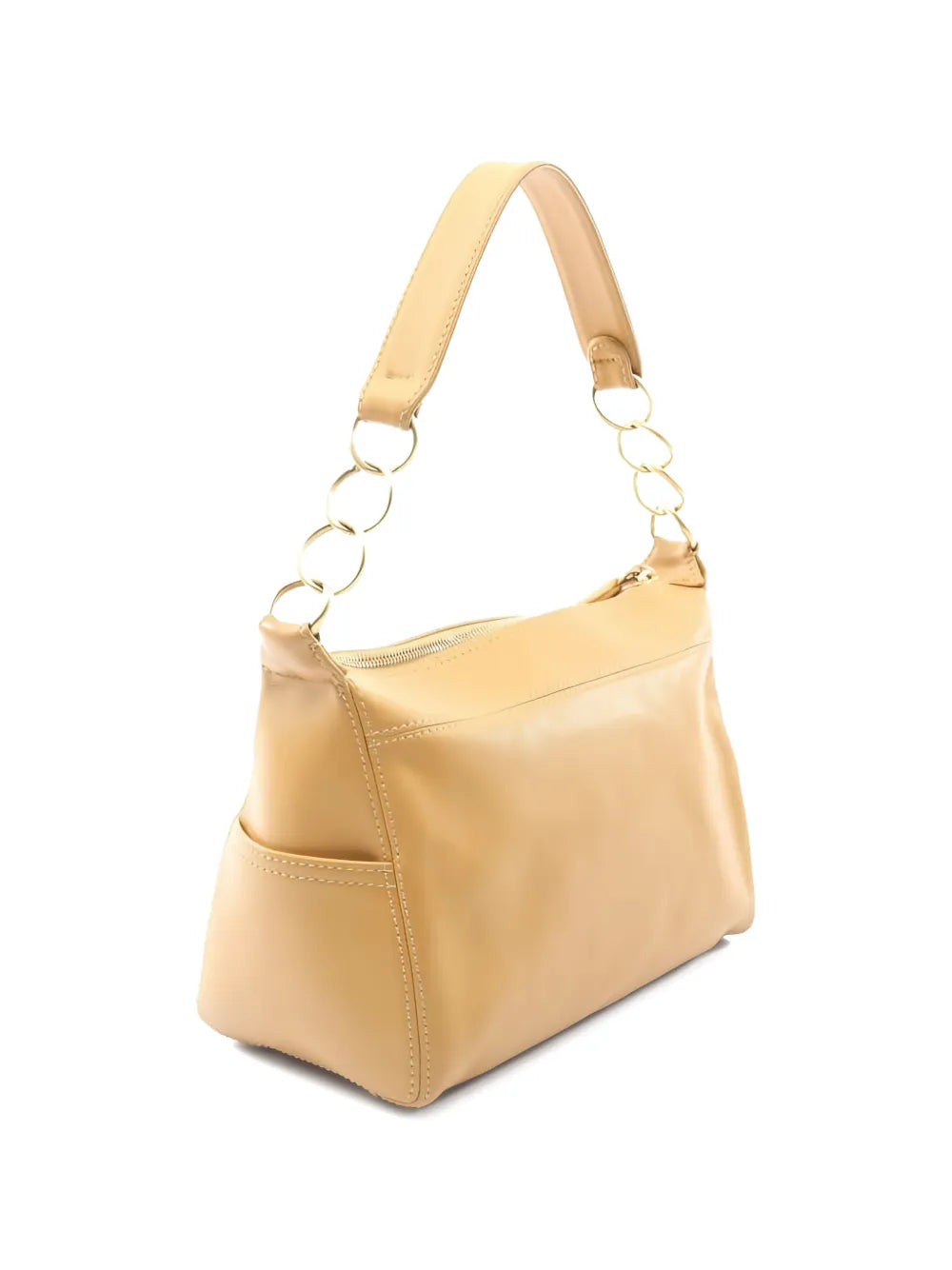 Chanel Pre Owned 2003 2004 Coco Mark Chain Detail Shoulder Bag — Same as shown — Size One Size — Side View