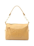 Chanel Pre Owned 2003 2004 Coco Mark Chain Detail Shoulder Bag — Same as shown — Size One Size — Front View
