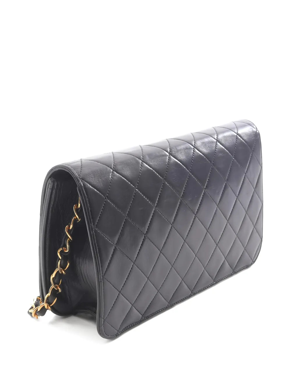 Chanel Pre Owned 19941996 Matelasse Chain Shoulder Bag — Same as shown — Size One Size — Side View