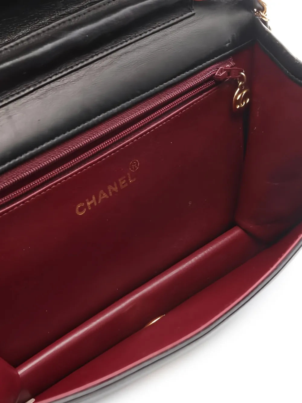 Chanel Pre Owned 19941996 Matelasse Chain Shoulder Bag — Same as shown — Size One Size — Top View