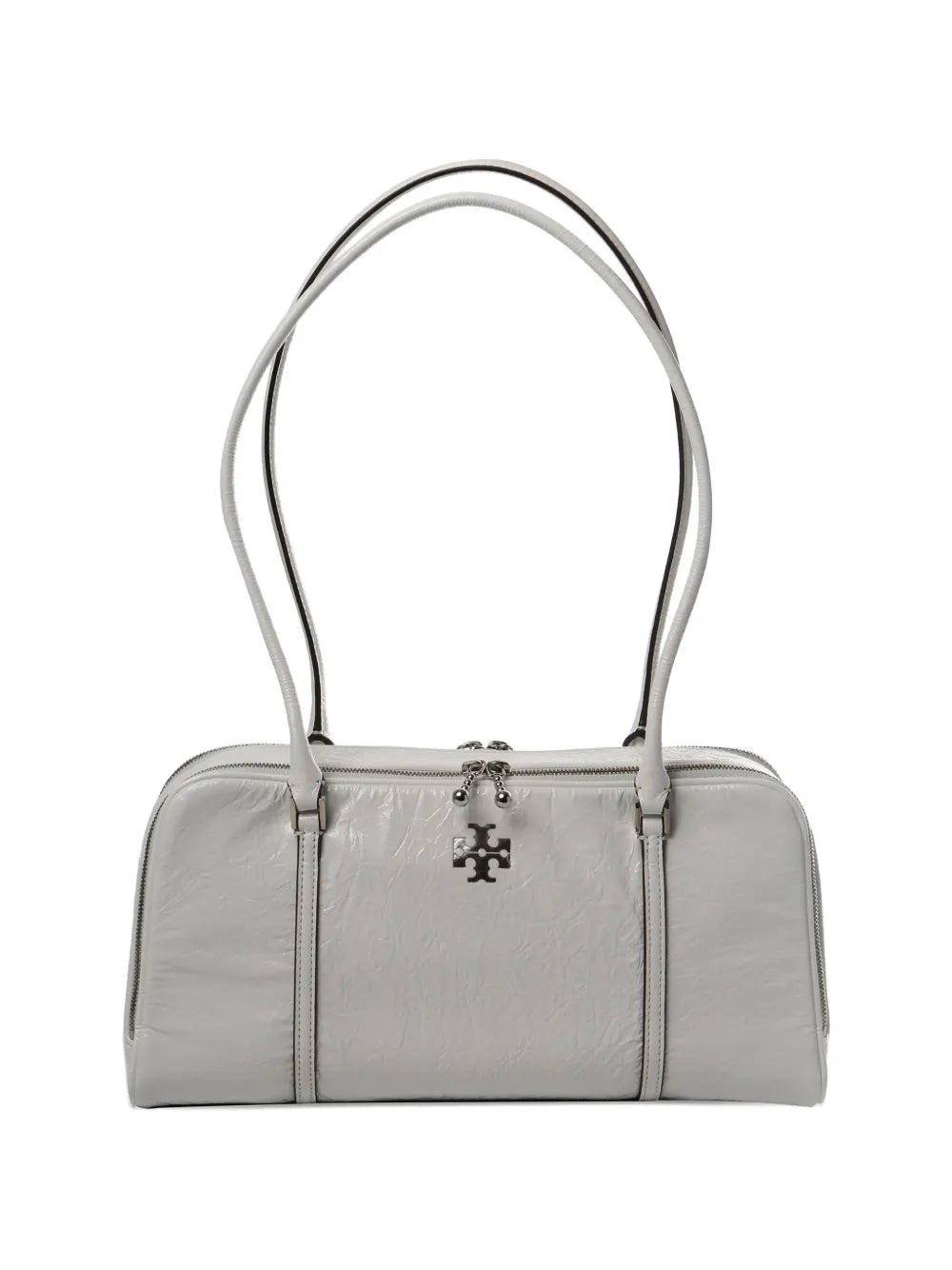 Tory Burch Small Logo Detail Zip Fastening Shoulder Bag — Same as shown — Size One Size — Front View