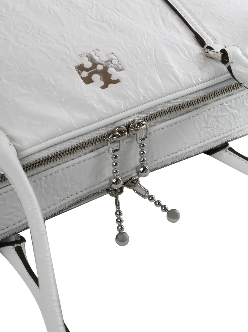 Tory Burch Small Logo Detail Zip Fastening Shoulder Bag — Same as shown — Size One Size — Back View