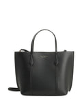 Tory Burch Small Perry Logo Leather Shoulder Bag — Same as shown — Size One Size — Front View