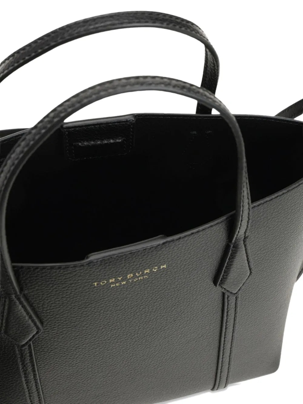 Tory Burch Small Perry Logo Leather Shoulder Bag — Same as shown — Size One Size — Detail View