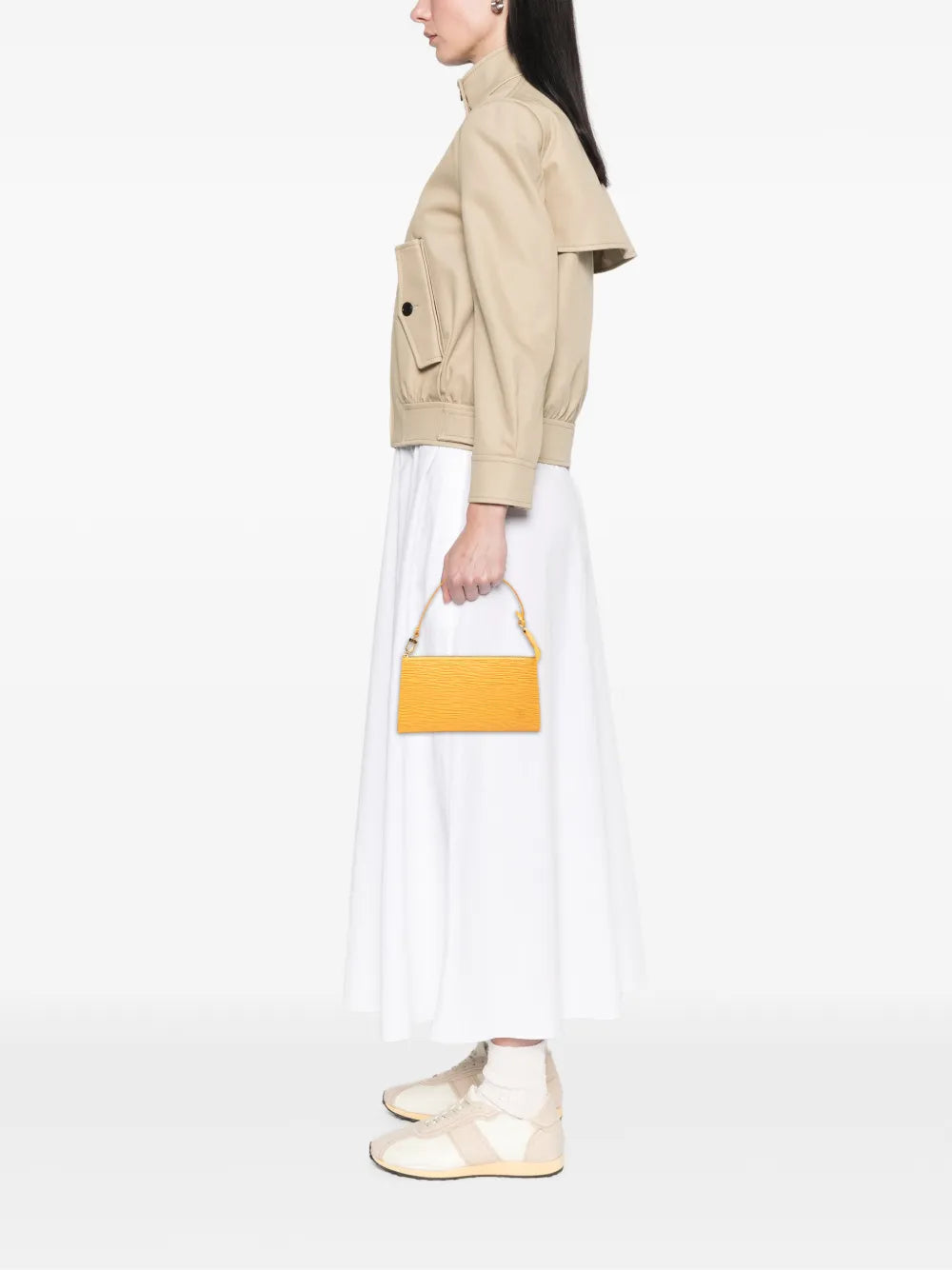 Louis Vuitton Pre Owned 1997 Epi Pochette Accessoires Shoulder Bag — Same as shown — Size One Size — Side View