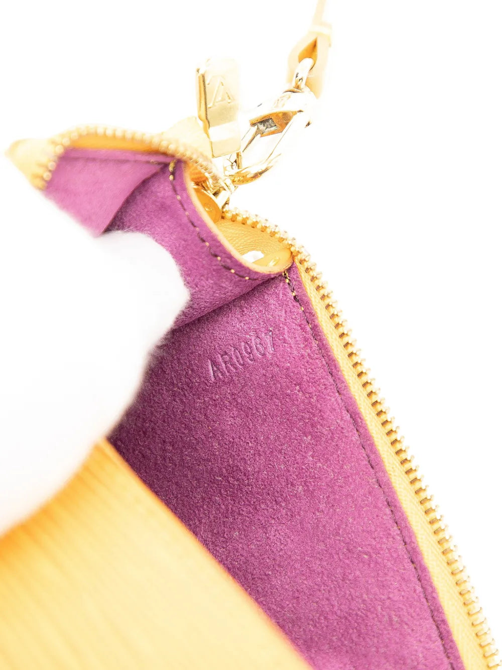 Louis Vuitton Pre Owned 1997 Epi Pochette Accessoires Shoulder Bag — Same as shown — Size One Size — Lifestyle View