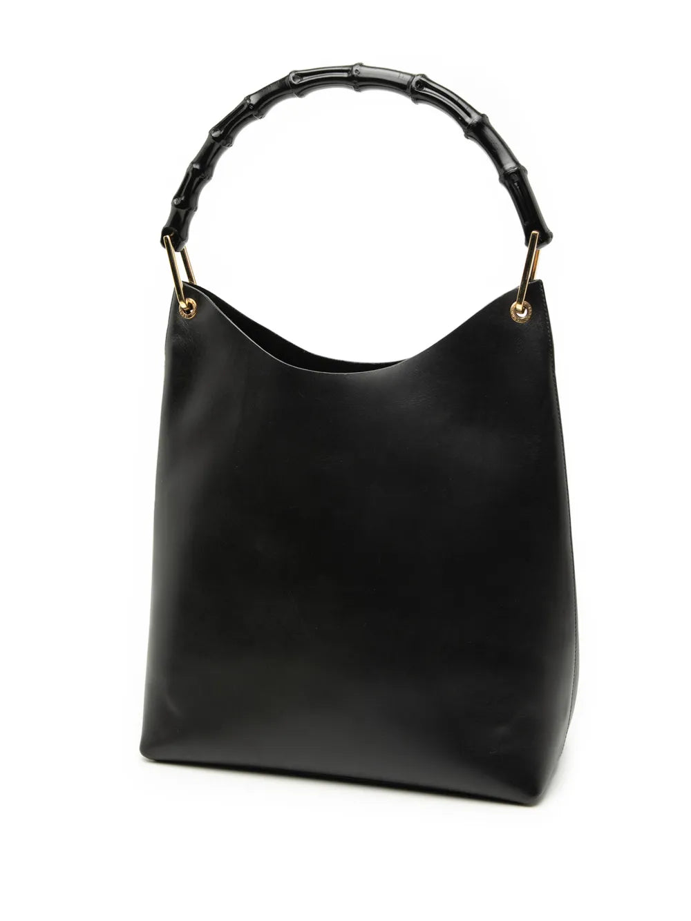Gucci Pre Owned 20Th Century Leather Bamboo Shoulder Bag — Same as shown — Size One Size — Back View