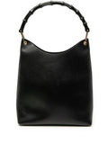 Gucci Pre Owned 20Th Century Leather Bamboo Shoulder Bag — Same as shown — Size One Size — Front View