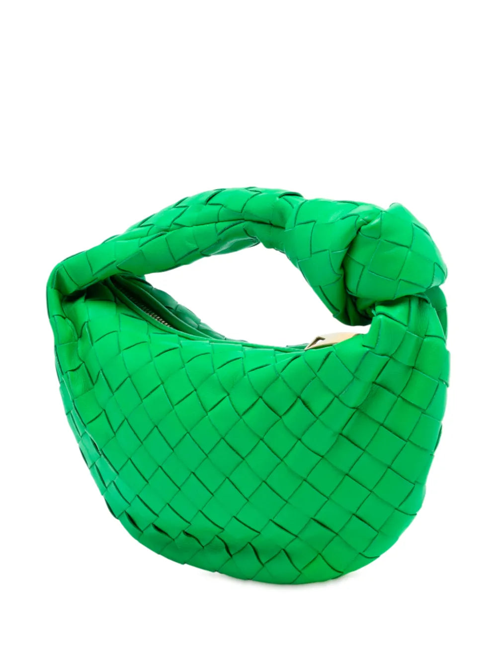 Bottega Veneta Pre Owned 2012 2025 Mini Nappa Intrecciato Jodie Hobo Bag — Same as shown — Size One Size — Back View